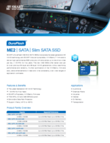Slim SATA JEDEC MO-297  準拠  –  ME2