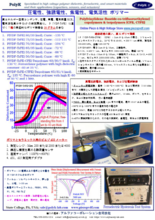 圧電性、強誘電性、焦電性、電気活性 ポリマー