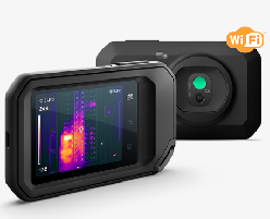 コンパクトサーモグラフィカメラ FLIR C5