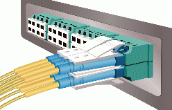 ネットワーク配線部材 LCコネクタクリップ