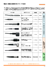 電磁式・渦電流式膜厚計用のプローブ代表例