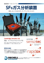 ポータブルSF6ガス分析計『Rapidox6100 Portable』