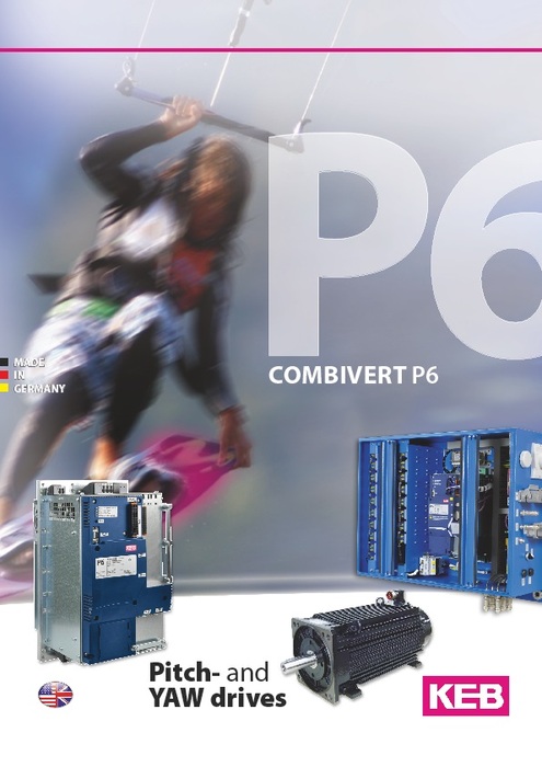 【KEB COMBIVERT P6シリーズ】は、風力発電機向けシステムをパッケージで提供