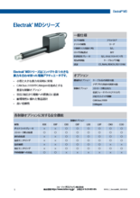 電動アクチュエータ Electrak MDシリーズ