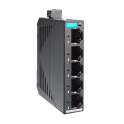 5ポート エントリーレベル プラスチックハウジング アンマネージド フルギガビット イーサネットスイッチ EDS-G2005-ELPシリーズ