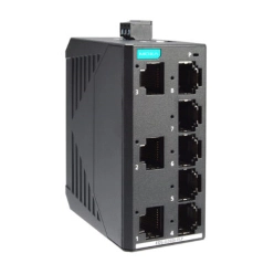 8ポート エントリーレベル プラスチックハウジング アンマネージド フルギガビット イーサネットスイッチ EDS-G2008-ELPシリーズ