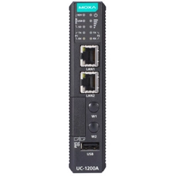 mPCIe拡張スロット搭載 Arm Cortex-A53デュアルコア 64-bit 1GHz産業用コンピュータ UC-1200Aシリーズ