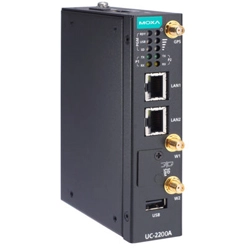 LTE Cat. 4モジュール付き Arm Cortex-A53デュアルコア 64-bit 1GHz産業用コンピュータ UC-2200Aシリーズ