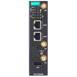 LTE Cat. 4モジュール付き Arm Cortex-A53デュアルコア 64-bit 1GHz産業用コンピュータ UC-2200Aシリーズ