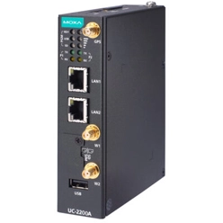 LTE Cat. 4モジュール付き Arm Cortex-A53デュアルコア 64-bit 1GHz産業用コンピュータ UC-2200Aシリーズ
