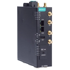 LTE/5G/Wi-Fi 6E対応 Arm Cortex-A53クアッドコア 64-bitコンピュータ UC-4400Aシリーズ