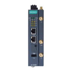 無線対応 DINレール取り付けハイパフォーマンス Armベースコンピュータ UC-8200シリーズ