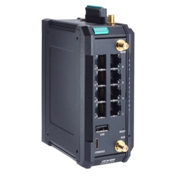 8ポート産業用LTE Cat. 4セキュアセルラールータ OnCell G4308-LTE4シリーズ