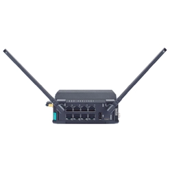 8ポート産業用LTE Cat. 4セキュアセルラールータ OnCell G4308-LTE4シリーズ