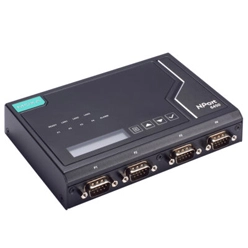 次世代 4ポート RS-232/422/485セキュアターミナルサーバ NPort 6400-G2シリーズ