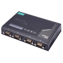 次世代 4ポート RS-232/422/485セキュアターミナルサーバ NPort 6400-G2シリーズ