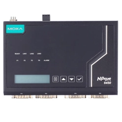 次世代 4ポート RS-232/422/485セキュアターミナルサーバ NPort 6400-G2シリーズ