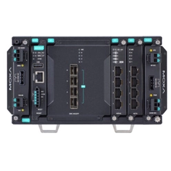【Moxa】MDS-G4012-L3-4XGSシリーズ - 8GbE+4×10GbEポート レイヤ3 フルギガビットモジュラー型マネージドイーサネットスイッチ