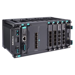 16GbE+4×10GbEポート レイヤ3 フルギガビットモジュラー型マネージドイーサネット スイッチ MDS-G4020-L3-4XGSシリーズ