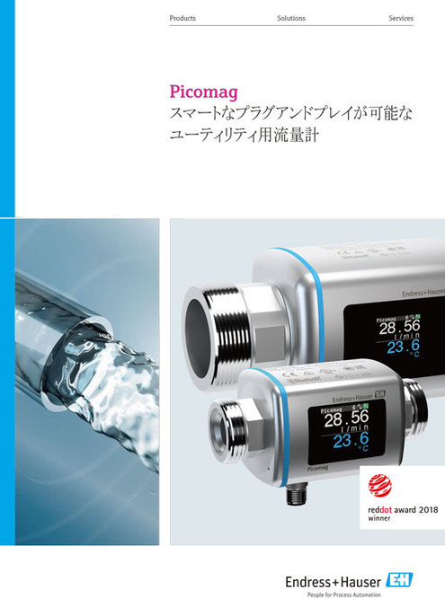 ユーティリティ用流量計 Picomag