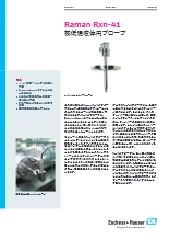 プロセス挿入型プローブ Raman Rxn-41
