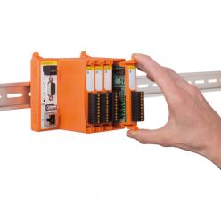 CONPROSYS nanoシリーズ リモートI／O 通信カプラ／Modbus スレーブ／4x スロット／1x LAN／1x RS-232C CPSN-MCB271-S1-041