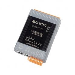 Modbus-TCP EthernetリモートI／O(Daisy-Chain) アナログ入力 16bit 8ch／4ch DO-CONPROSYS Robust I／Oシリーズ_CPSR-ET7217
