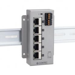 フラットタイプ産業用スイッチングHUB ギガビット5ポート_SH-9005FT