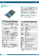 絶縁型アナログ入力 出力ボード AI-1604CI2-PCI.AO-1604CI2-PCI