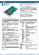 デジタル入出力 PCI Express ボード 各32ch (絶縁 12～24VDC) DIO-3232L-PE_ds_dio3232lpe(217)