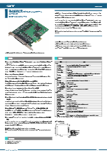 デジタル入出力 PCI Express ボード 16ch16ch (逆コモン 絶縁 12～24VDC)DIO-1616RL-PEds_dio1616rlpe(106)