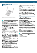 Wi-Fi 6E(IEEE 802.11ax)準拠の高速・低遅延通信 2.4GHz と 5GHz/6GHzを同時使用可能 親局/子局/中継局 F外付けアンテナタイプ FXA5020