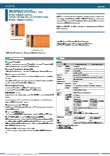 CONPROSYS nano シリーズ リモートI/O 通信カプラ / EtherCAT / 4x スロット / 2x LAN_CPSN-EOB471EC-41_data_sheet(250926).