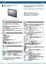 フラットパネルディスプレイ FPD-V15WB-10 / VESAマウント / インナーマウント / アウターマウント / 15.6インチ / PCAPタッチパネル / ACDC 電源_FPD-V15