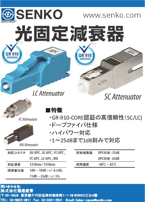 光固定減衰器