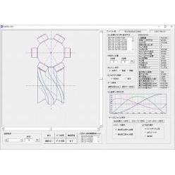 ローラーギヤカム設計製作支援ソフトウェア　