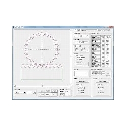 ラック／ピニオンギヤ設計製作支援ソフトウェア Rack_Pinion