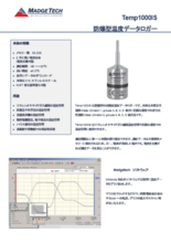 マジテック社製 温度データロガー 防爆型 Temp1000IS