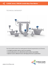 コリオリ式質量流量計 TCMシリーズ