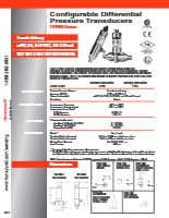 ハネウェル社製 圧力トランスデューサ(重工業向け)FP2000シリーズ