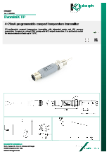 トランスミッタ一体型温度センサ EVOXTPシリーズ