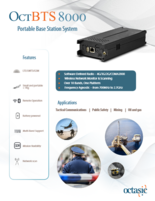ポータブル無線基地局 OCTBTS8000