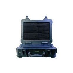 ソーラーパネル一体型アタッシュケース型ポータブルリチウムイオン蓄電池 Power Value Server PVS-192