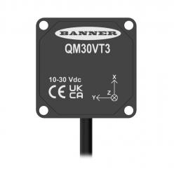 機械学習機能「VIBE-IQ」内蔵・3軸対応振動温度センサ「QM30VT3」