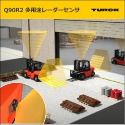 多用途・高性能レーダーセンサ「Q90R2」