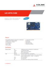 AIoT SMARCモジュール LEC-MKT-I1200