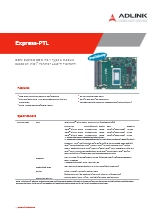 COM Express Type 6コンピュータ・オン・モジュール Express-PTL