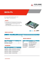 3.5インチ・シングルボードコンピュータ SBC35-PTL