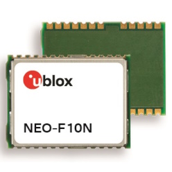 u-blox F10 GNSSモジュール NEO-F10N