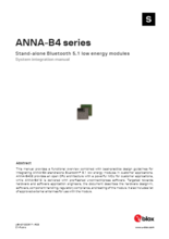Bluetooth 5.1 SiP ANNA-B4